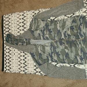 Camo patterned jacket